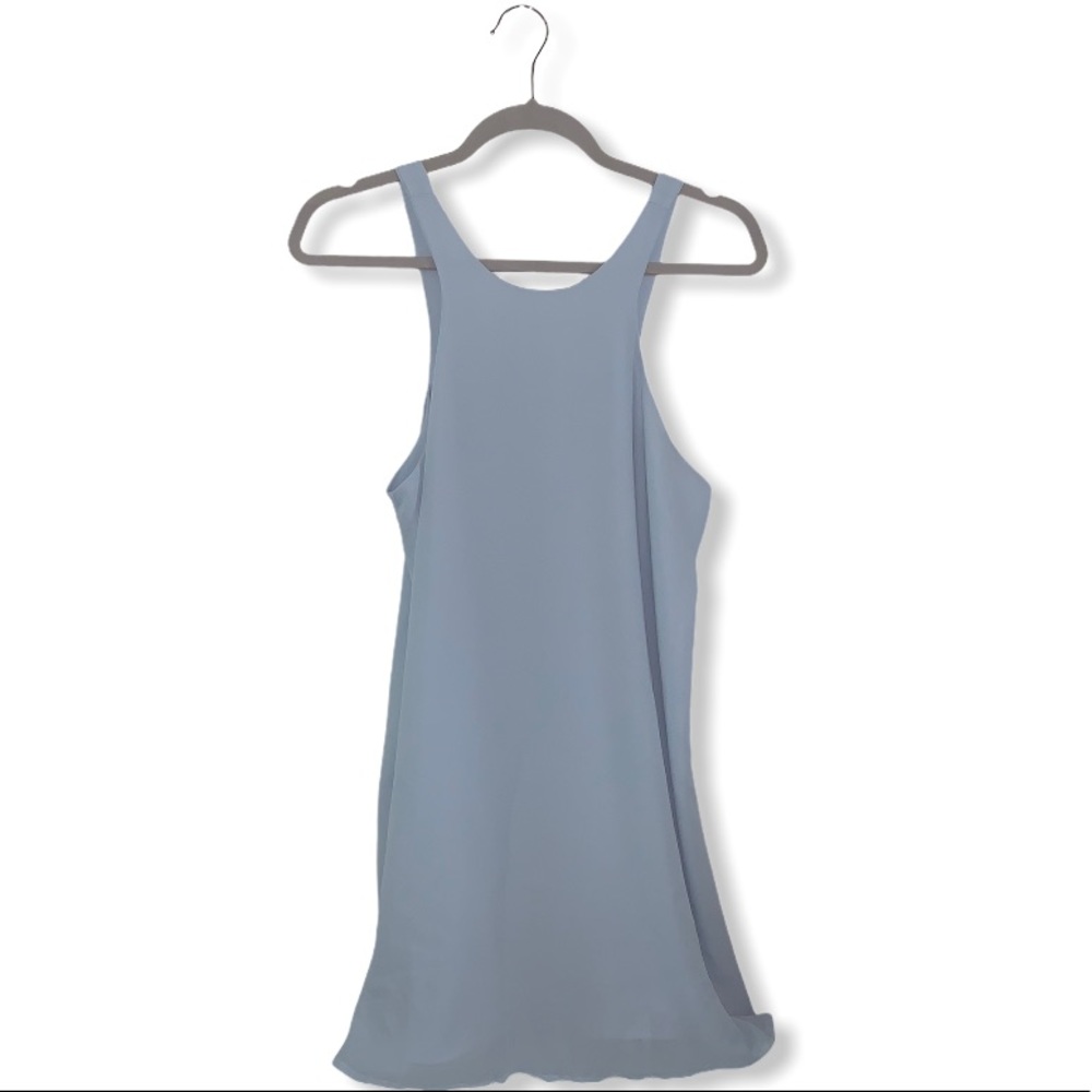 Lucy Love Baby Blue Flowy Dress